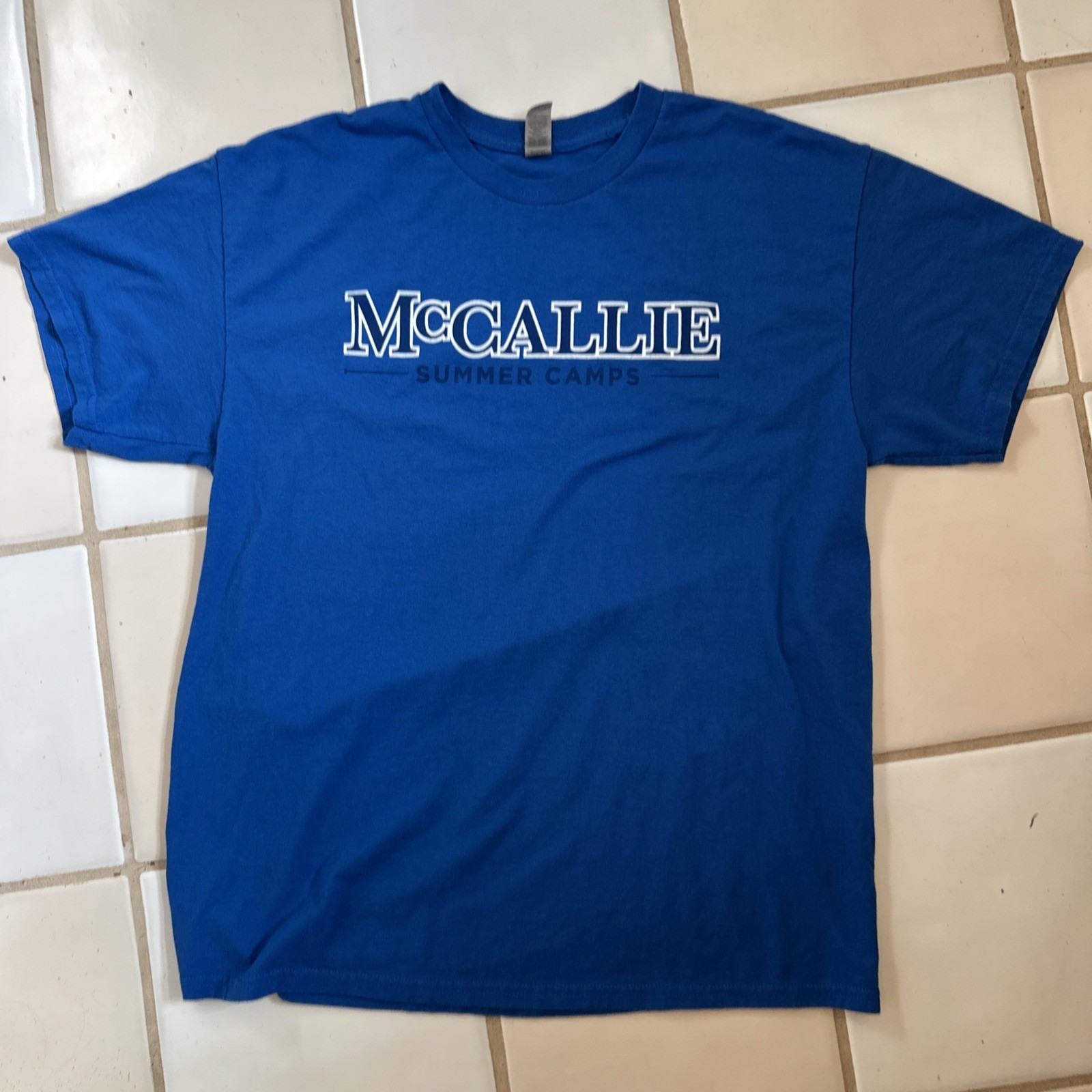 McCallie School Sports Camps T-shirt Men’s Large Chattanooga TN Soccer Football