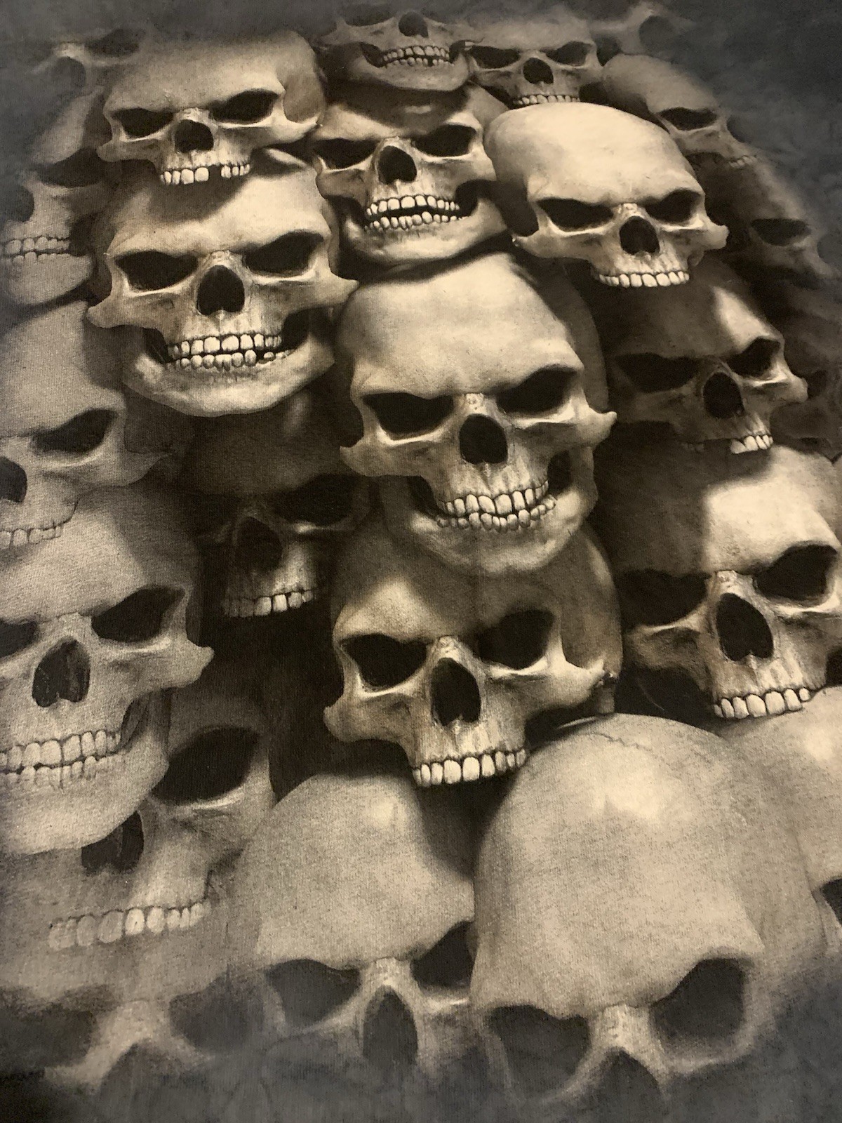 Delta Pro Weight T-Shirt Size XL Skull Tee Pullover Short Sleeve