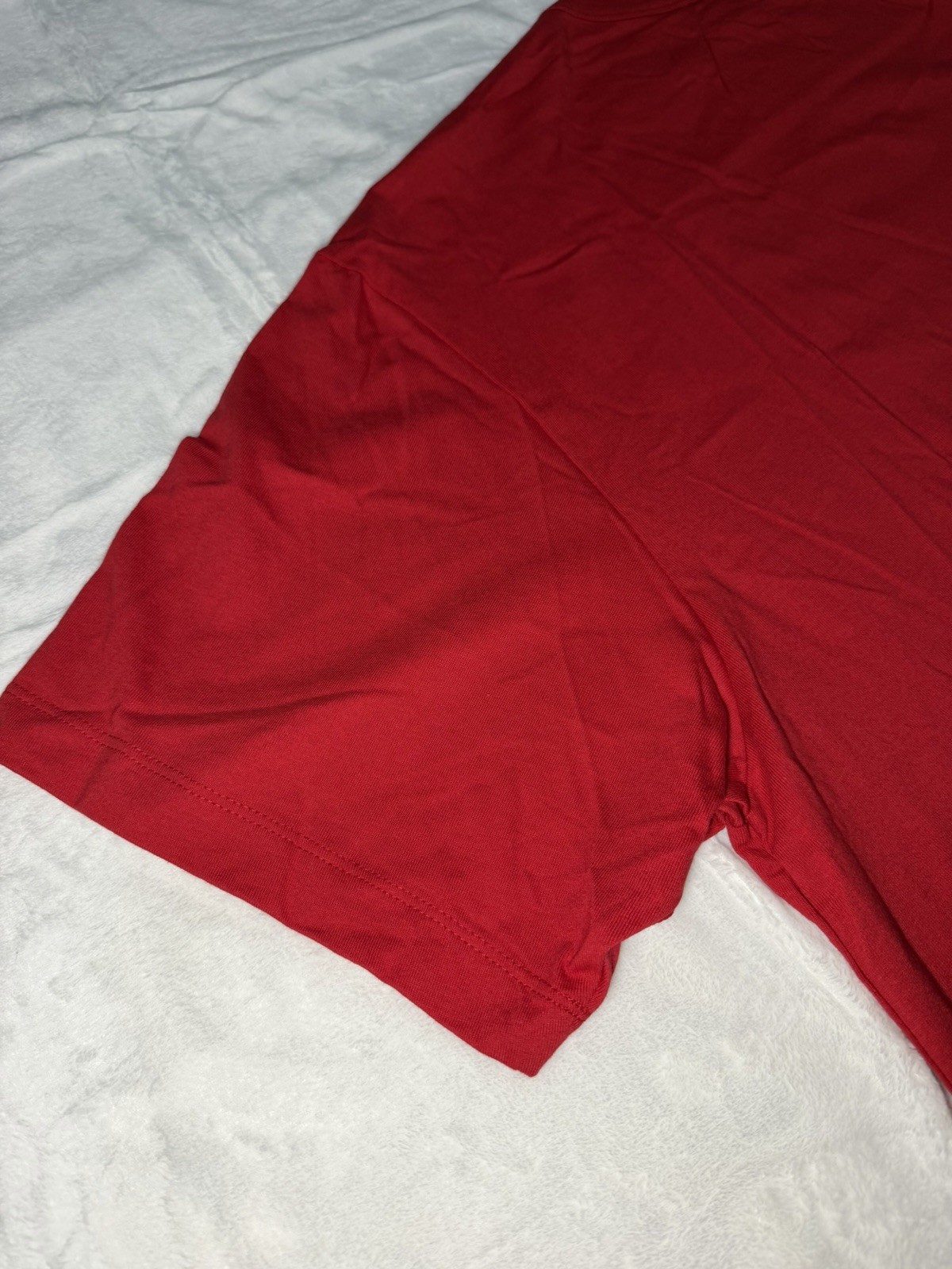 NWT Men’s RTA Cherry Red Oversize Drop Shoulder Tee – XL