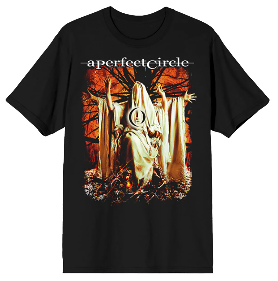 NEW A Perfect Circle Band Short Sleeve Cotton Black All Size T-Shirt AR1329
