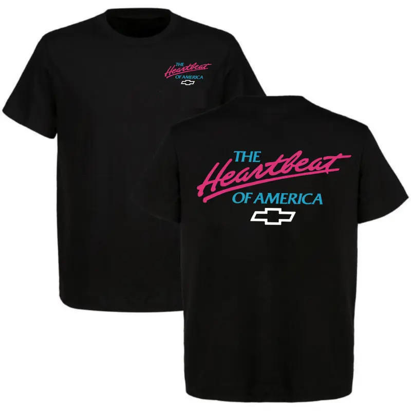 Chevy Trucks Heartbeat of America T Shirt Vintage Truck Graphic Tee