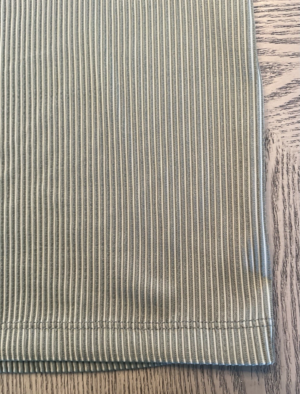 Code 22 Sexy Sage Green Ribbed Stretch Top Size L