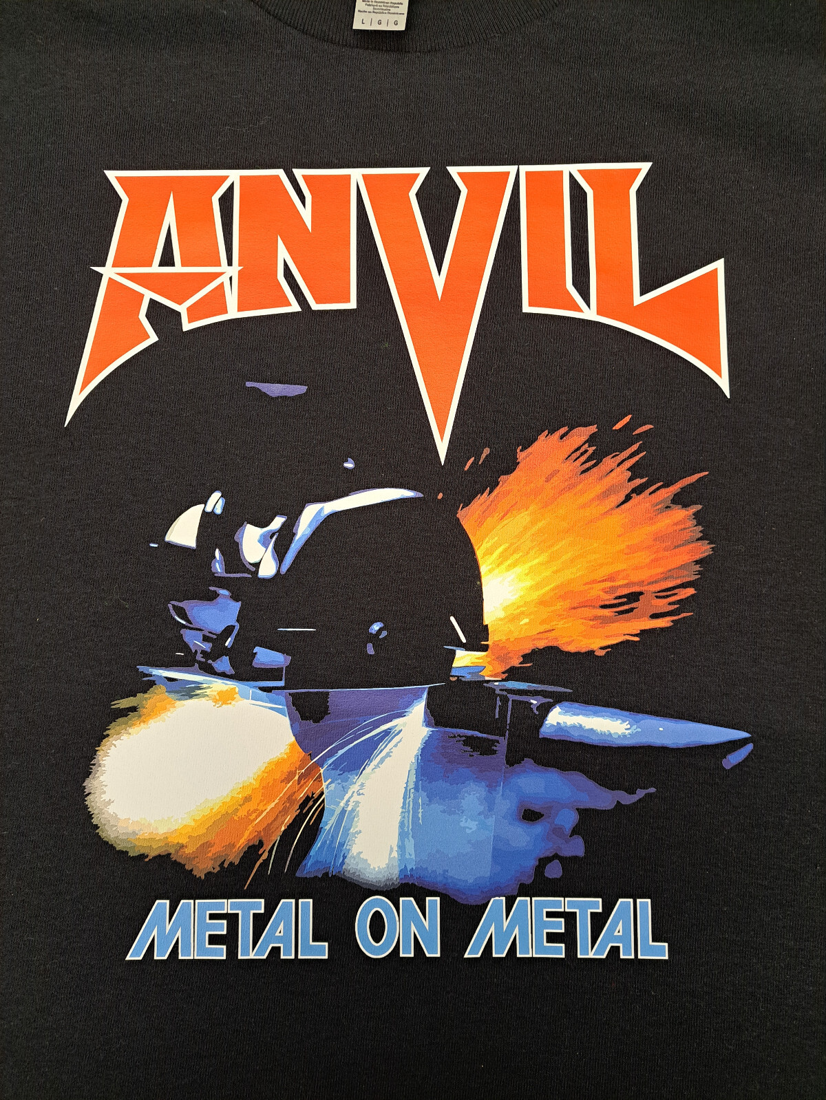 Anvil-Metal On Metal-T-Shirt/NICE!