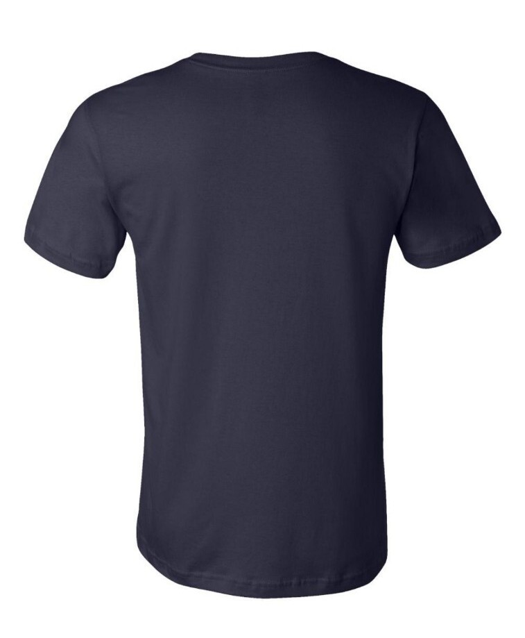 Bella + Canvas – Unisex Short Sleeve Jersey Tee – 3001- 100% Cotton Navy Gildan