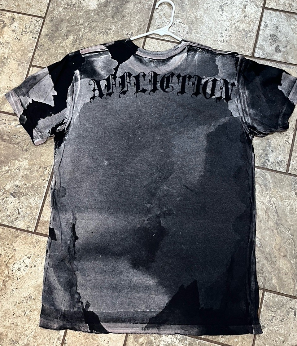 Mens Affliction Shirt Size Xl Puppet Master Good Vs Evil