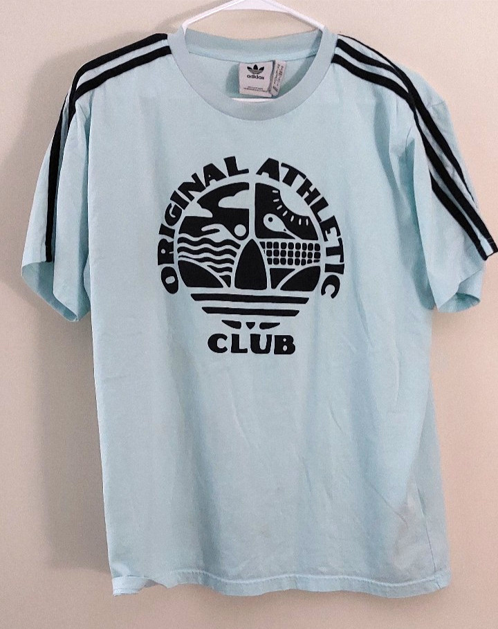 Adidas 3 Stripe T-shirt Medium