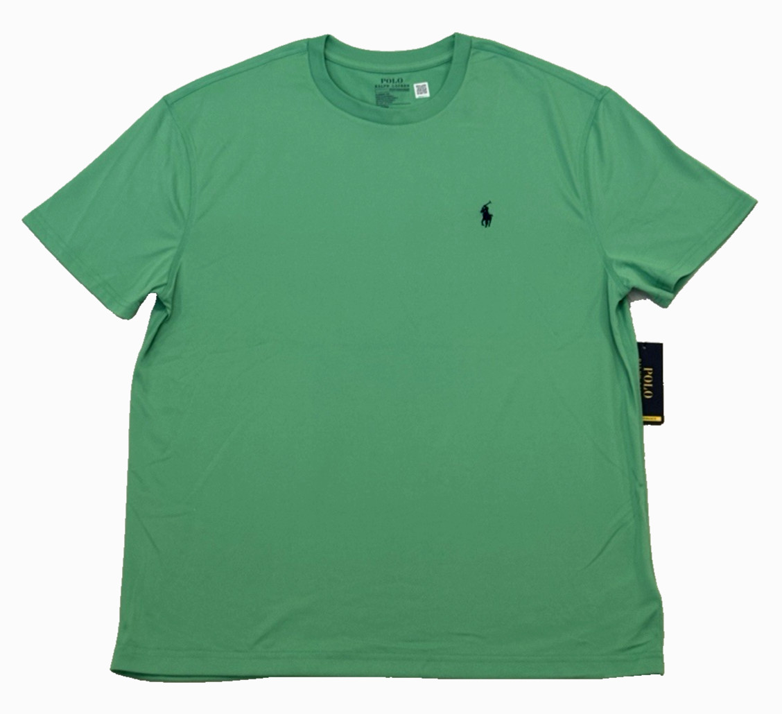 Polo Ralph Lauren Pony Performance Wicking Classic Fit Short Slv Tee T Shirt XXL