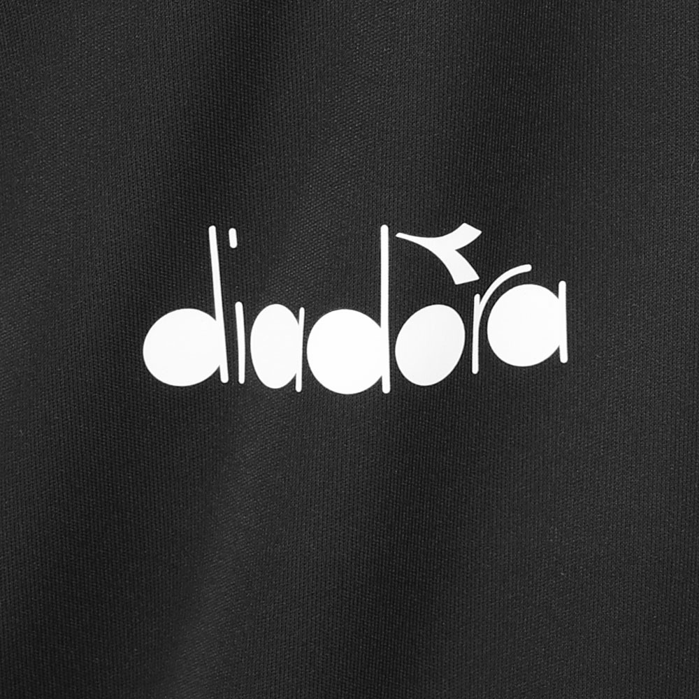 diadora Scudetto Training Crew Neck Short Sleeve Athletic T-Shirt Mens Black Cas