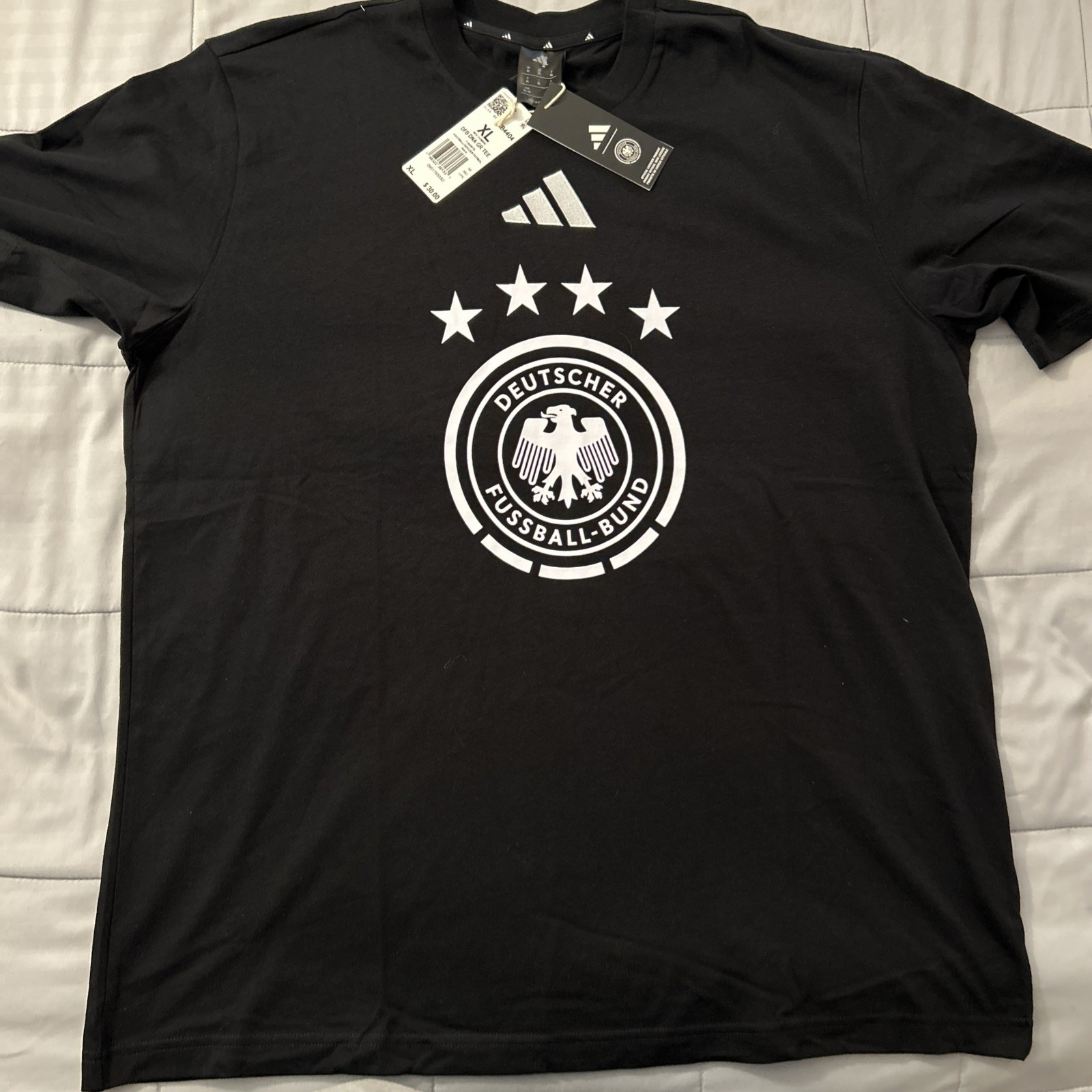 ❌Adidas 2026 Soccer Germany Men’s Graphic DNA Tee Size XL Short Sleeves