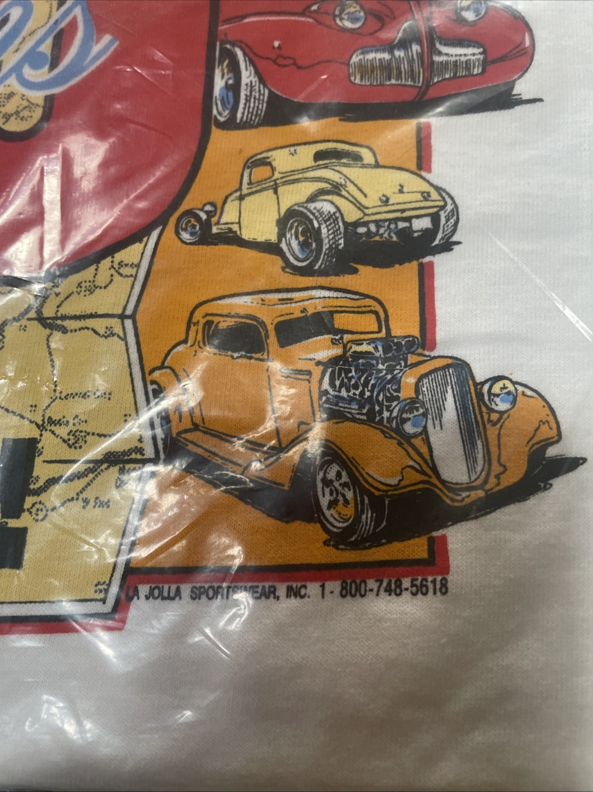 Vintage LG NOS Smoke’m Race Gear Shirt Hot Rods