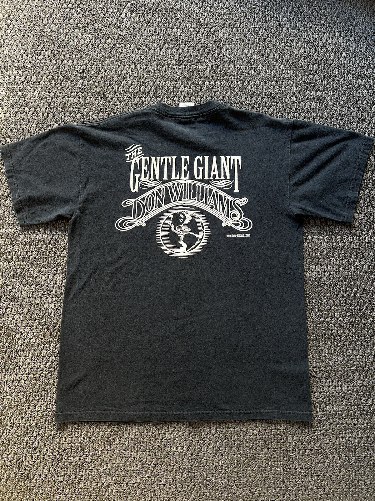 Don Williams Gentle Giant Tour Size M Men’s 90’s Country Music T Shirt Vintage