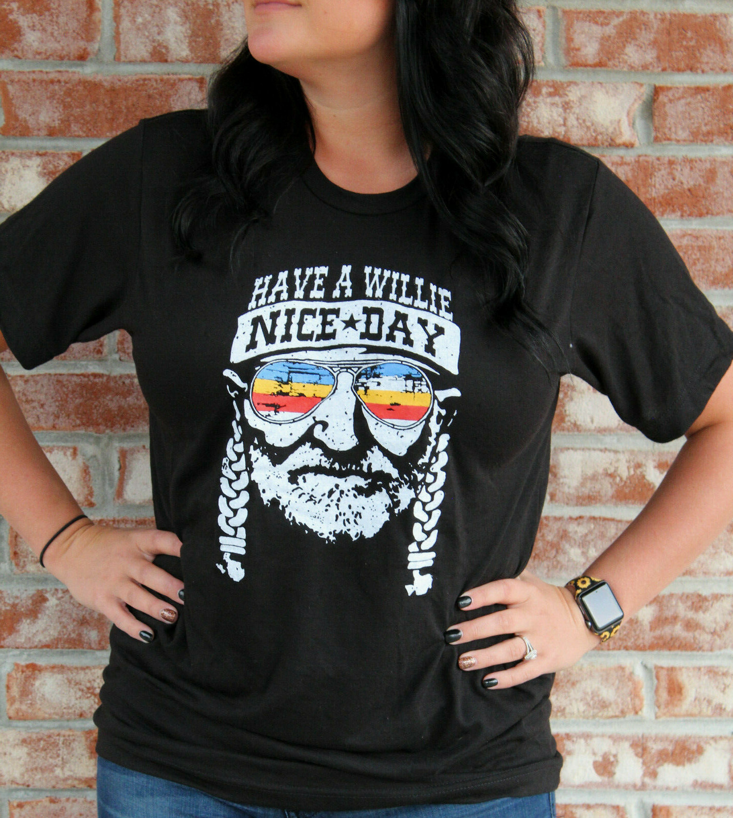 Have A Willie nice day / Willie fun happy T-Shirt 65% poly / 35% cotton Unisex