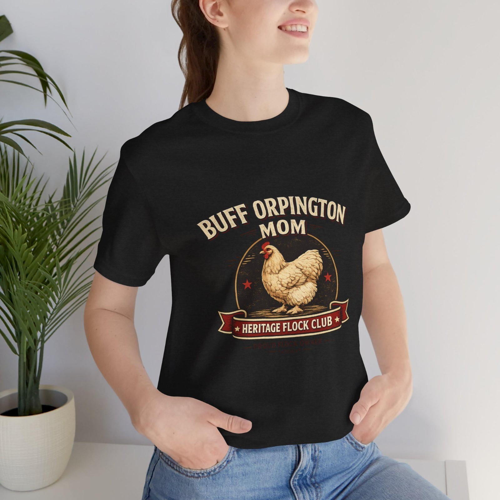 Buff Orpington Mom Shirt, Silkie Chicken Shirt, Backyard Chicken Keeper T-Shirt