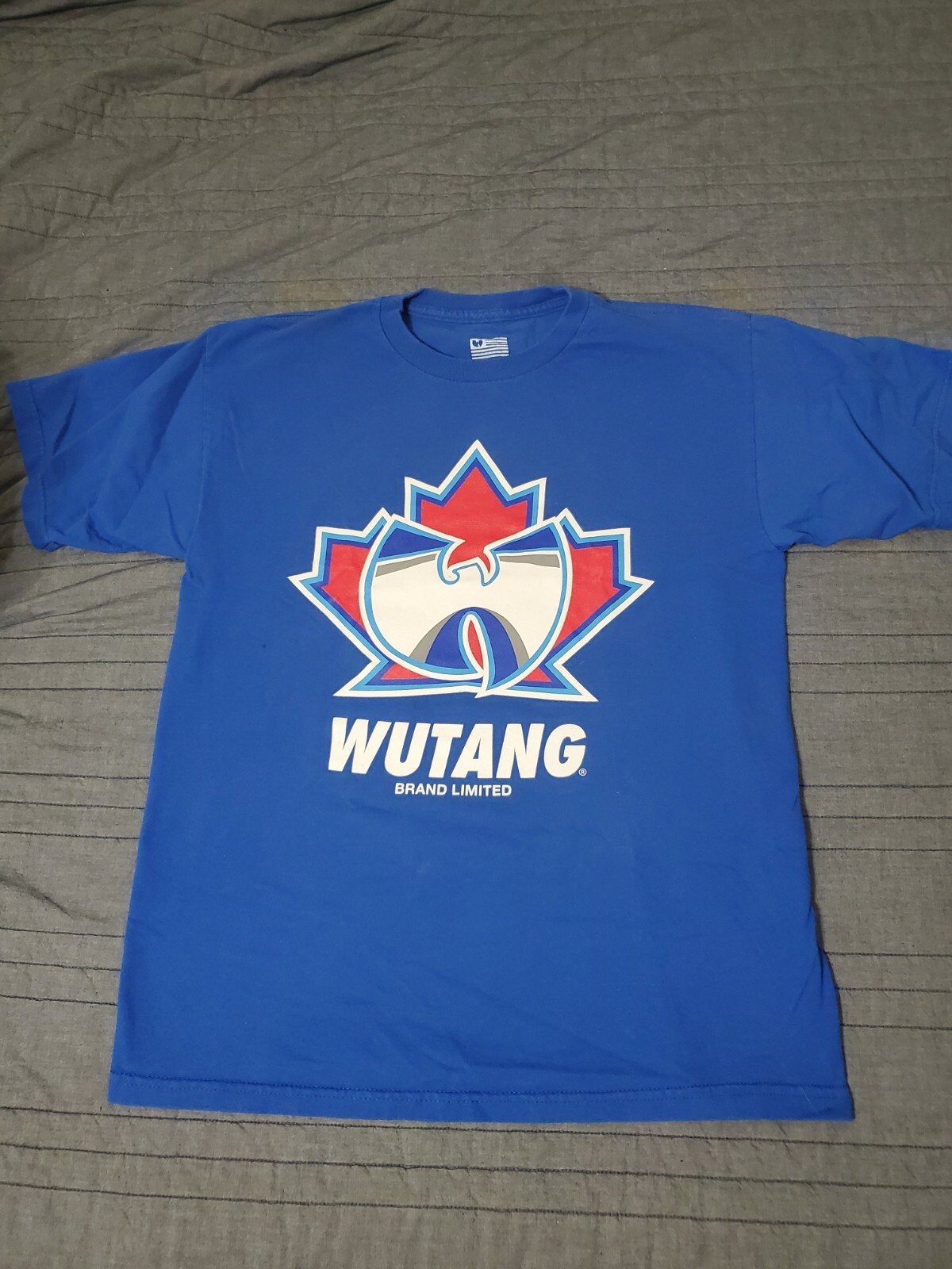 Wu Tang Mash up t shirt Toronto Canada Retro Wu-tang brand limited rare Leaf