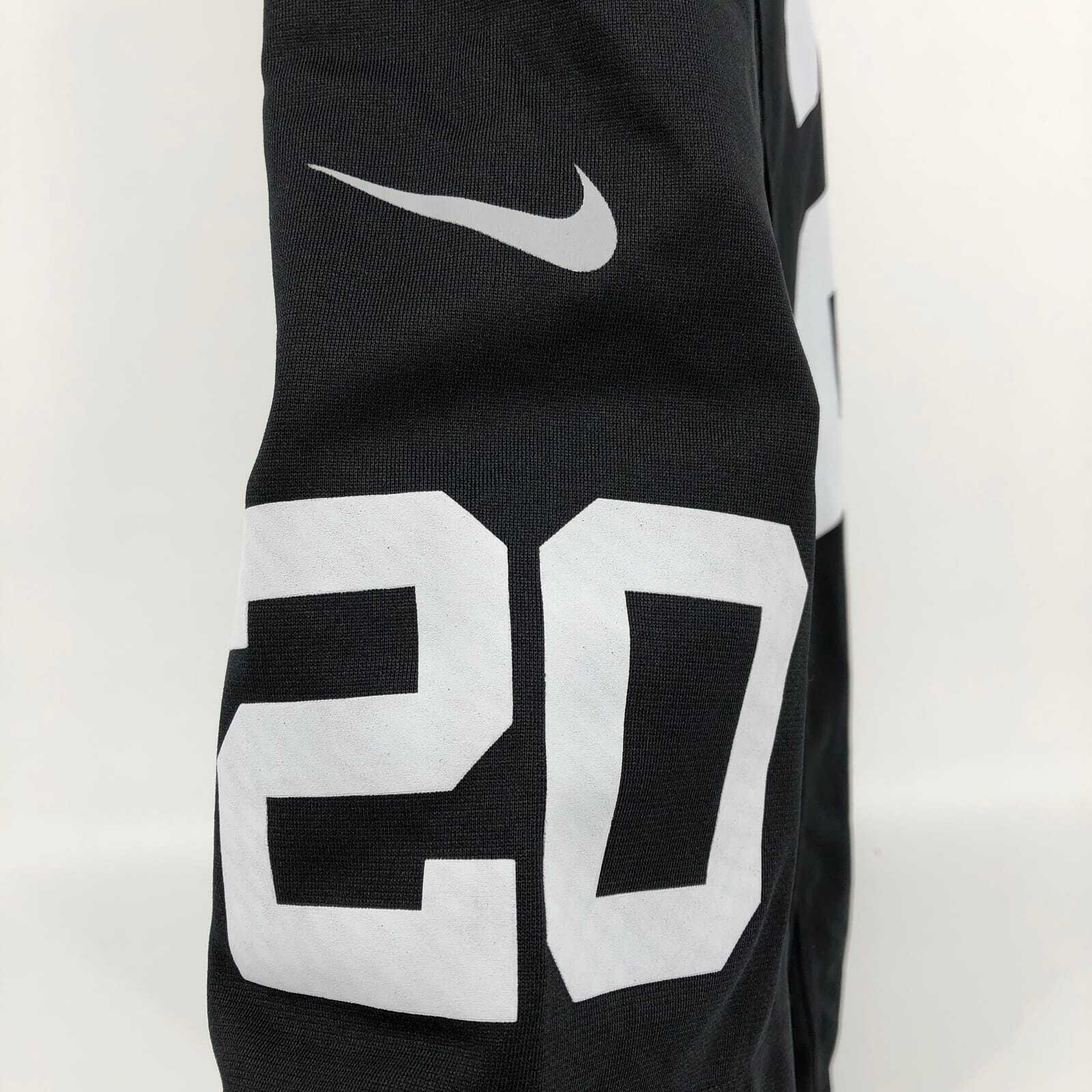 Nike Black and Gray Loose Fit Jersey | Perfect for Any Occasion