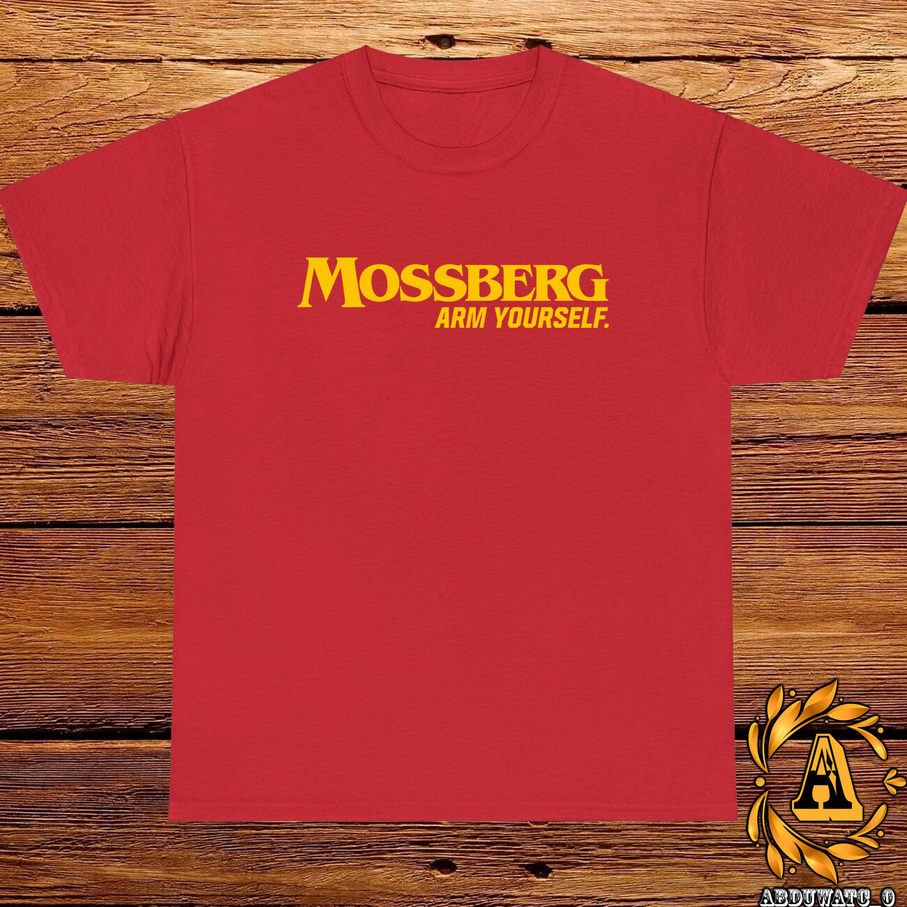 New Mossberg Arm Yourself Logo Black/Sport Grey/White/Navy/Red T-Shirt S-5XL