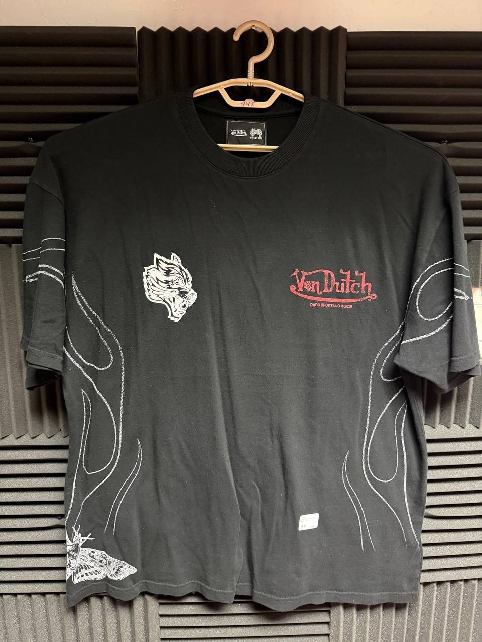 🔥 2020 Darc Sport x Van Dutch Side By Side Rose Graphic Tee 2XL Rare