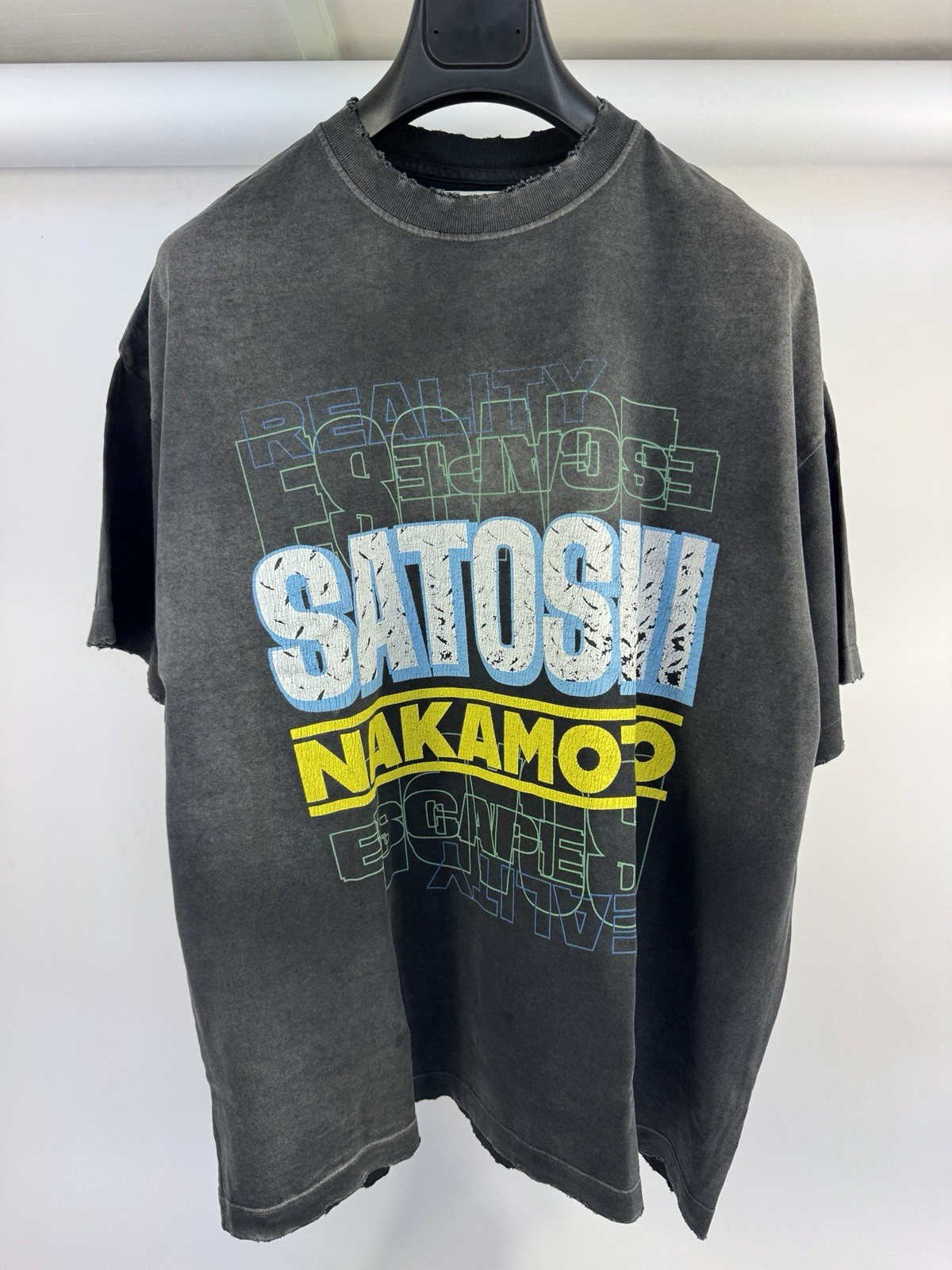 Satoshi Nakamoto – Escape Reality T-Shirt Size: L