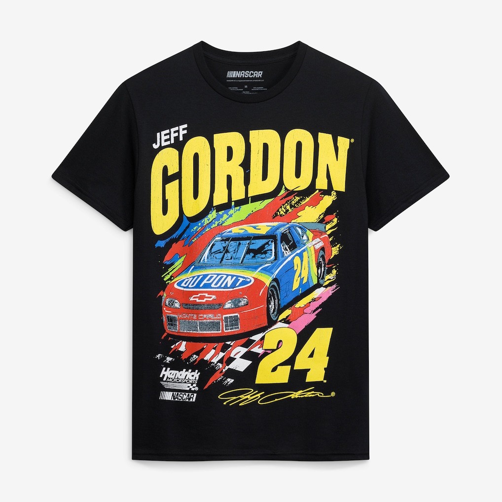 Jeff Gordon Mens Racing T Shirt Isaac Morris Fan Graphic Tee