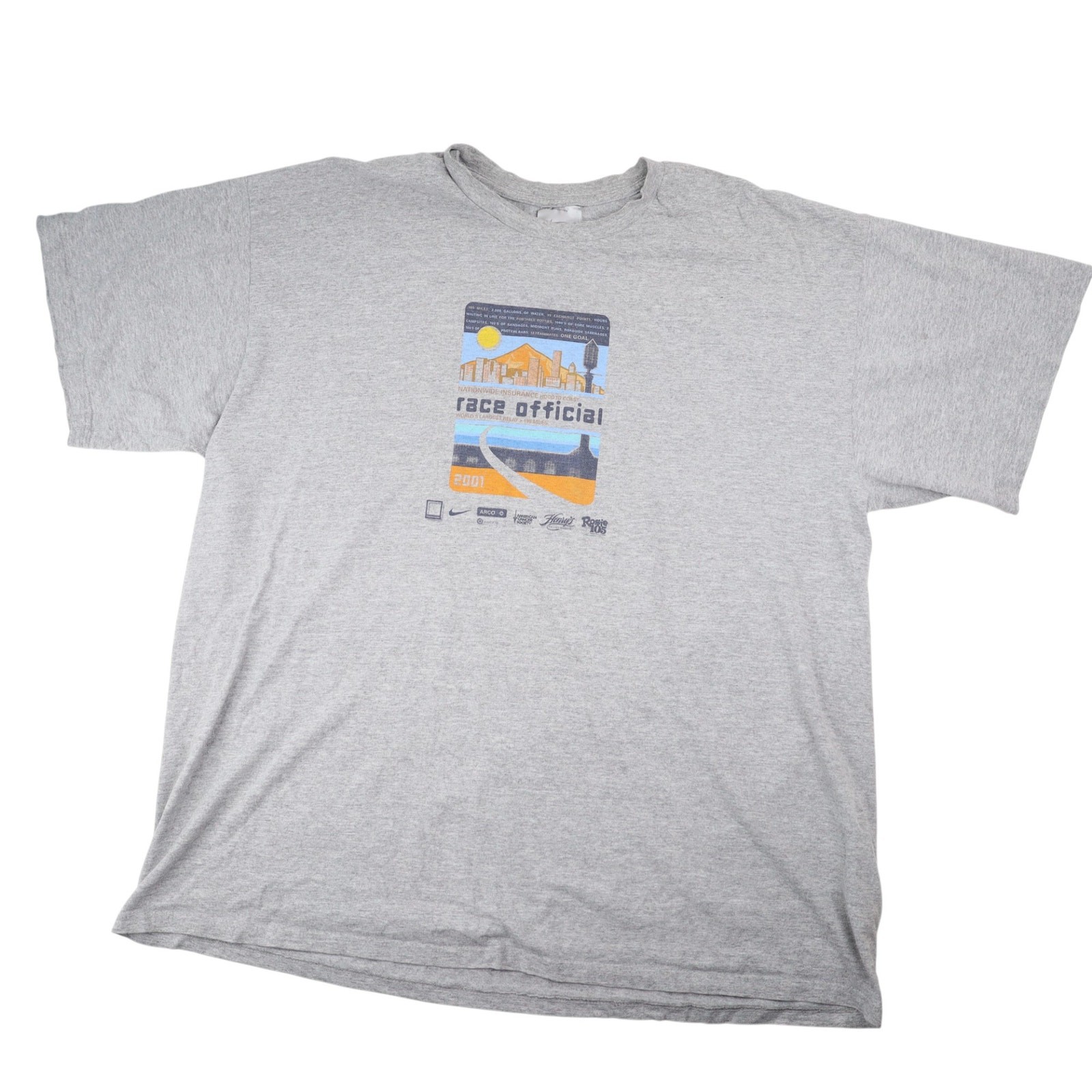 Vintage Nike Hood To Coast Relay Race Official Graphic T Shirt