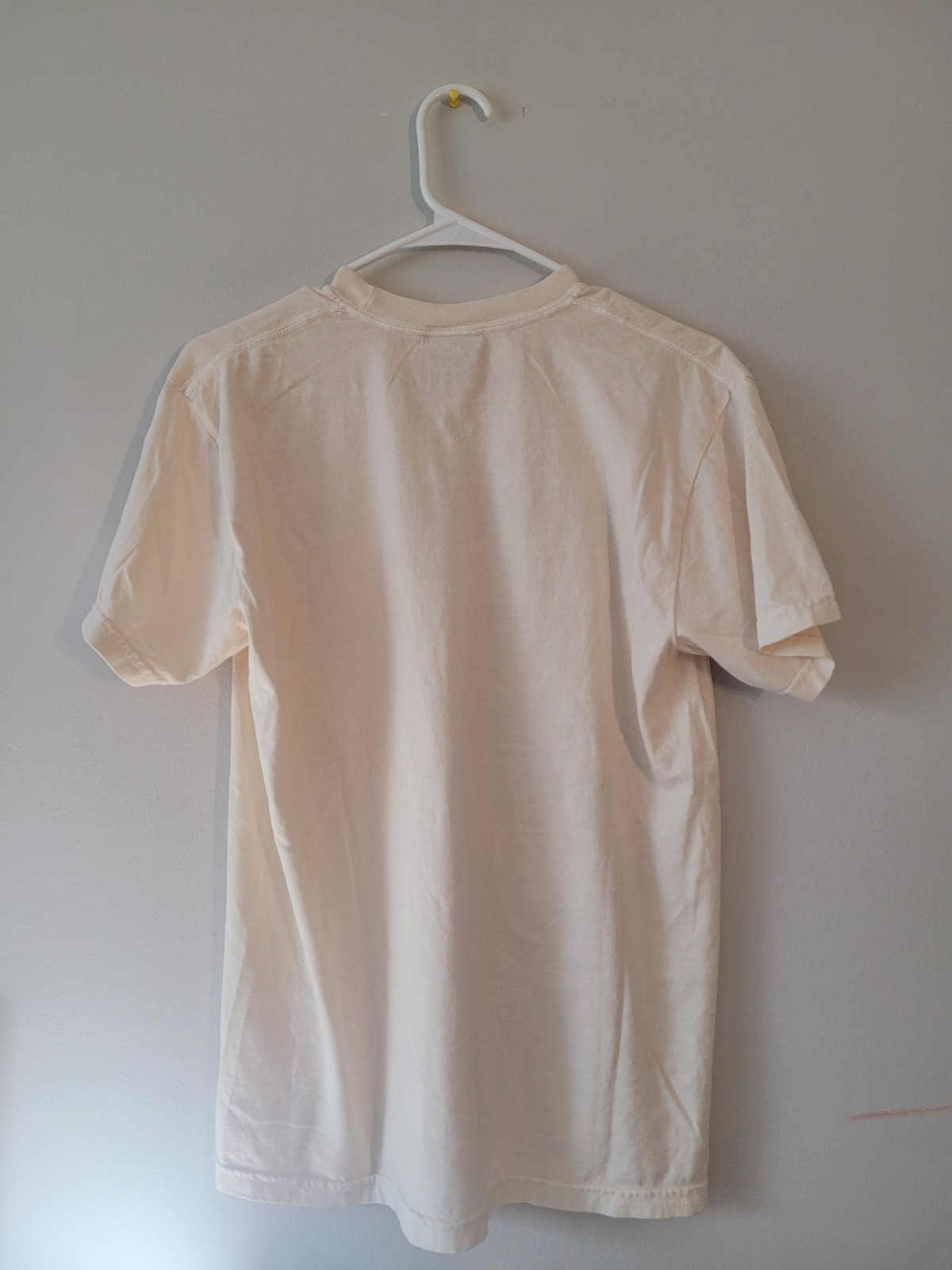 Dragon Ball Z Goku x Mcalren T Shirt Heavyweight Cream Color Size Medium NEW