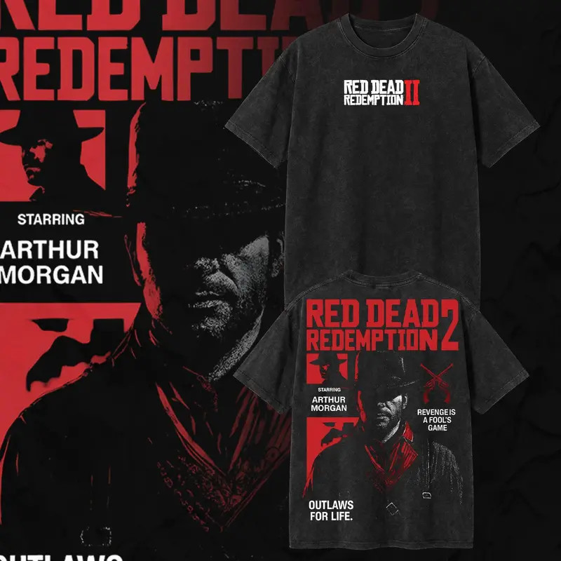 Arthur Morgan – Red Dead Redemption 2 V4 Graphic Tee Streetwear T-Shirt