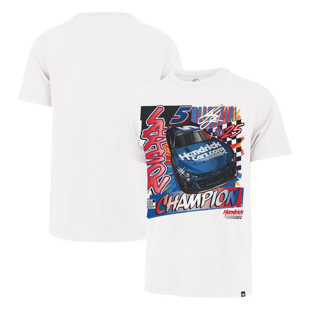 Kyle Larson Cup Series Champion Franklin Racing T Shirt Fan Tee