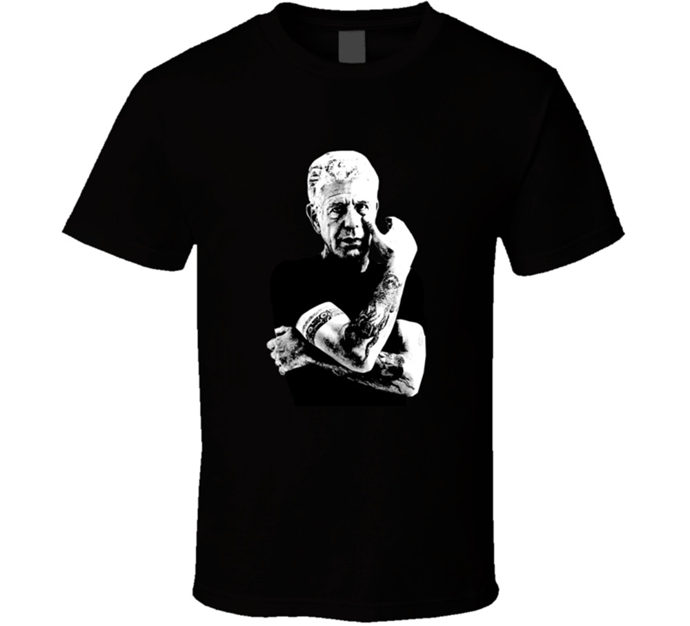 Anthony bourdain Vector style Eat Chef cooking professional T Shirt Tee Gift New