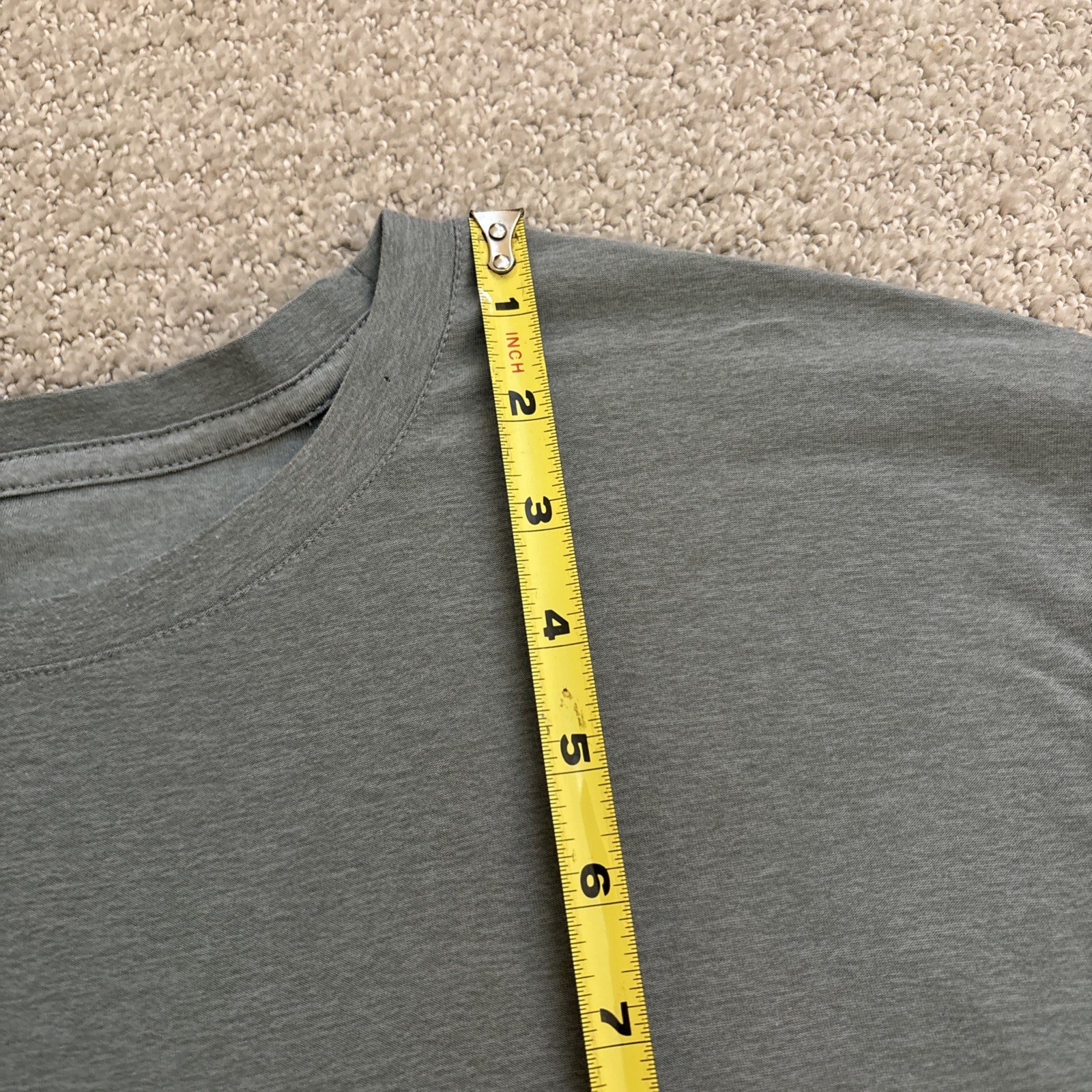 Vuori Strato Tech Tee Mens Sz XL Blue Short Sleeve Performance T-Shirt V126