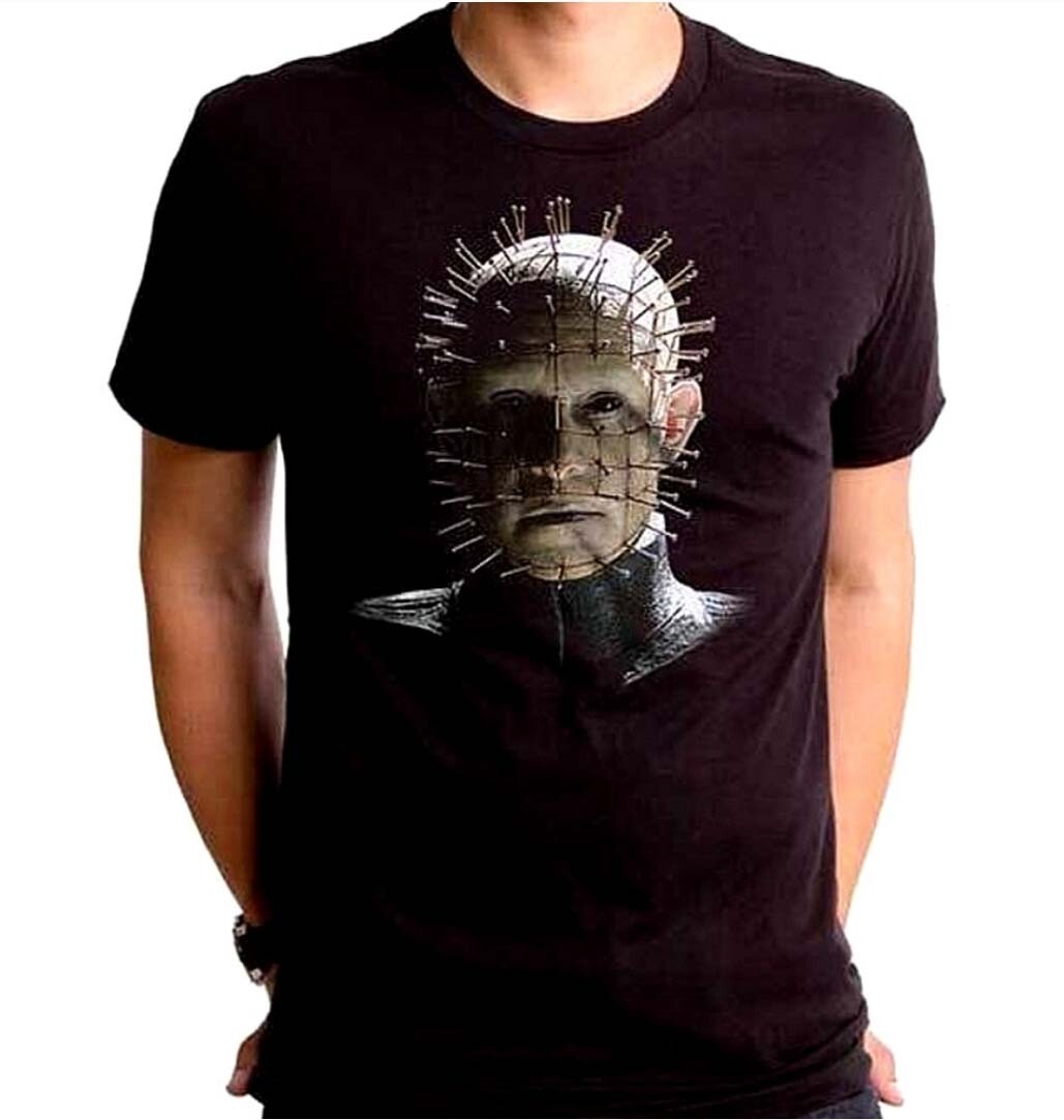 New Hellraiser Pinhead Cenobite Horror Movie Lightweight T-Shirt badhabitmerch