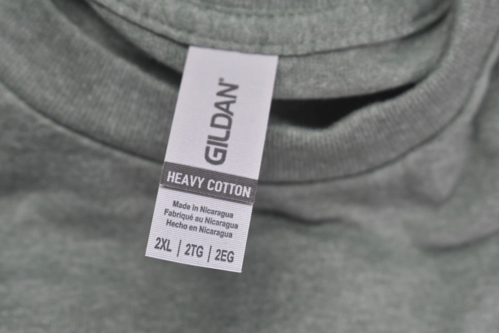 Gildan G500 Heavy Cotton 5.3 oz Blank Short Sleeve T-Shirts Case of 72 2XL Green