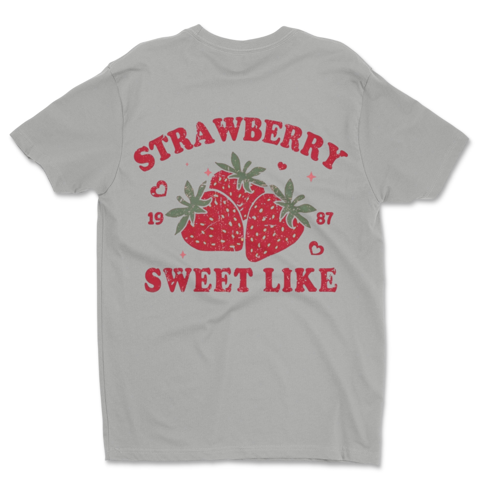 DTF Straberry/ Custom Unisex Soft Style T-Shirts, Next Level- Cotton