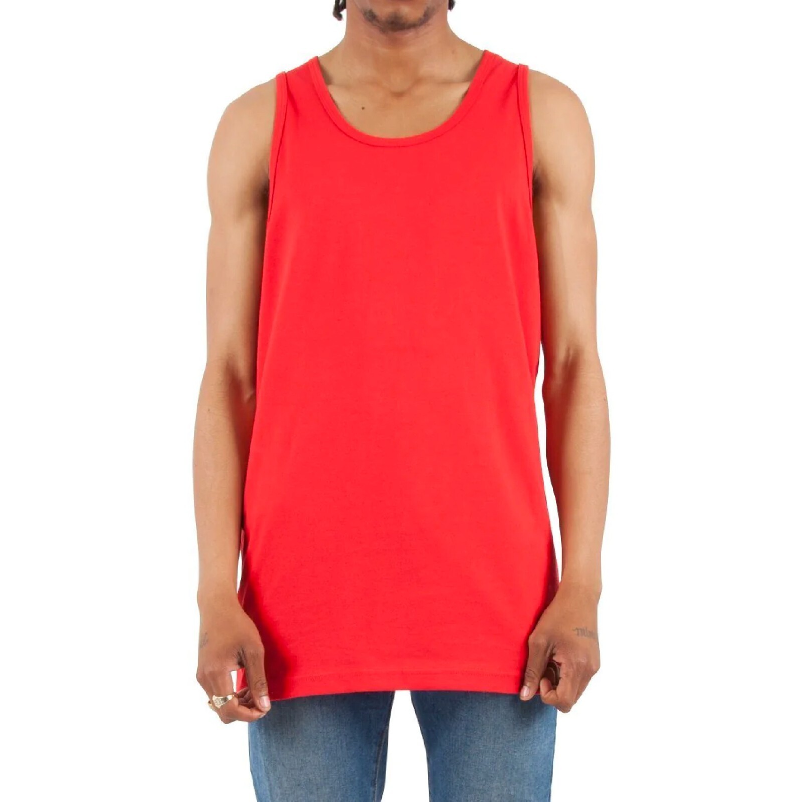 SHAKAWEAR MENS ACTIVE TANK TOP SHAKA WEAR CASUAL SLEEVELESS TANK TOP GYM SUMMER