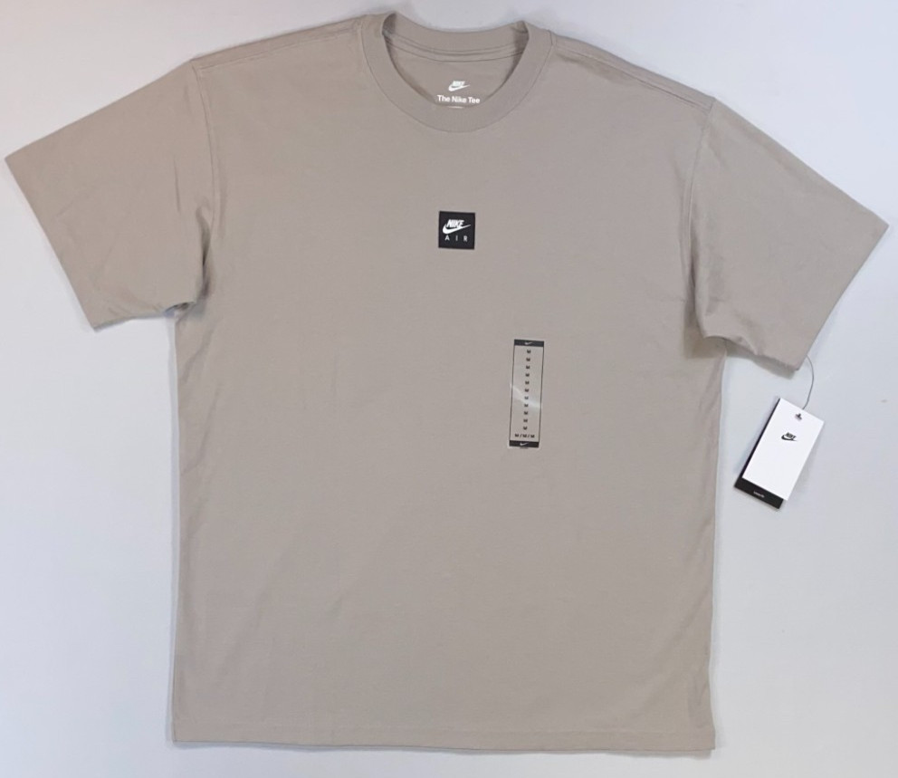 Men’s Nike Sportswear Max 90 Grid Graphic Applique T Shirt Loose Fit HJ0726-009