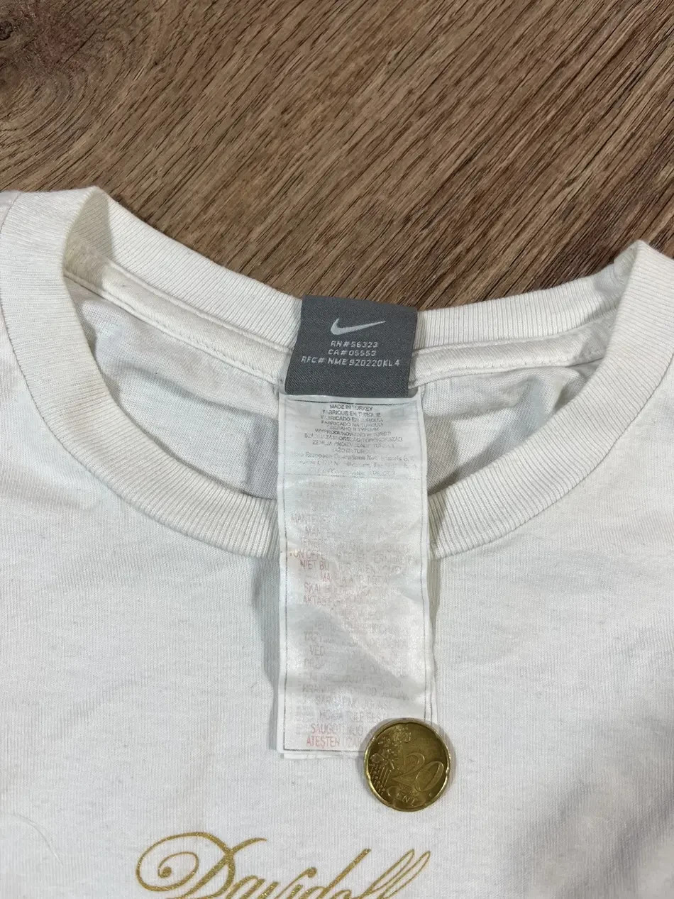 Nike Vintage 90s T Shirt Davidoff Swiss Indoors