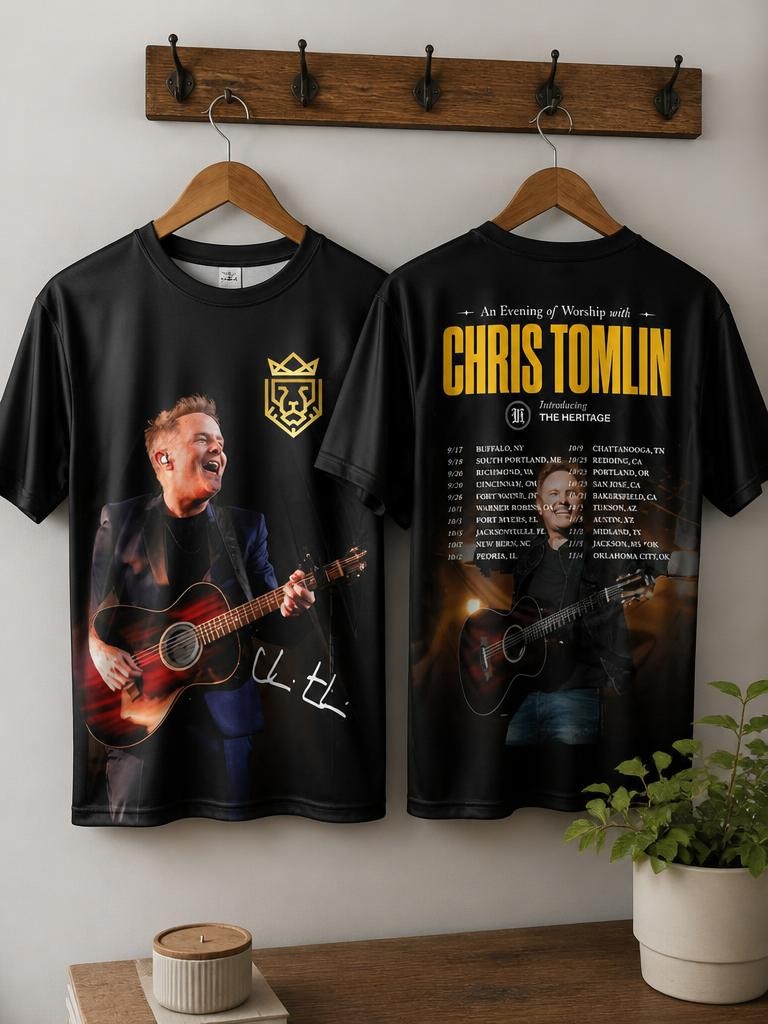 Chris Tomlin Schedule 3D All Over Print T Shirt