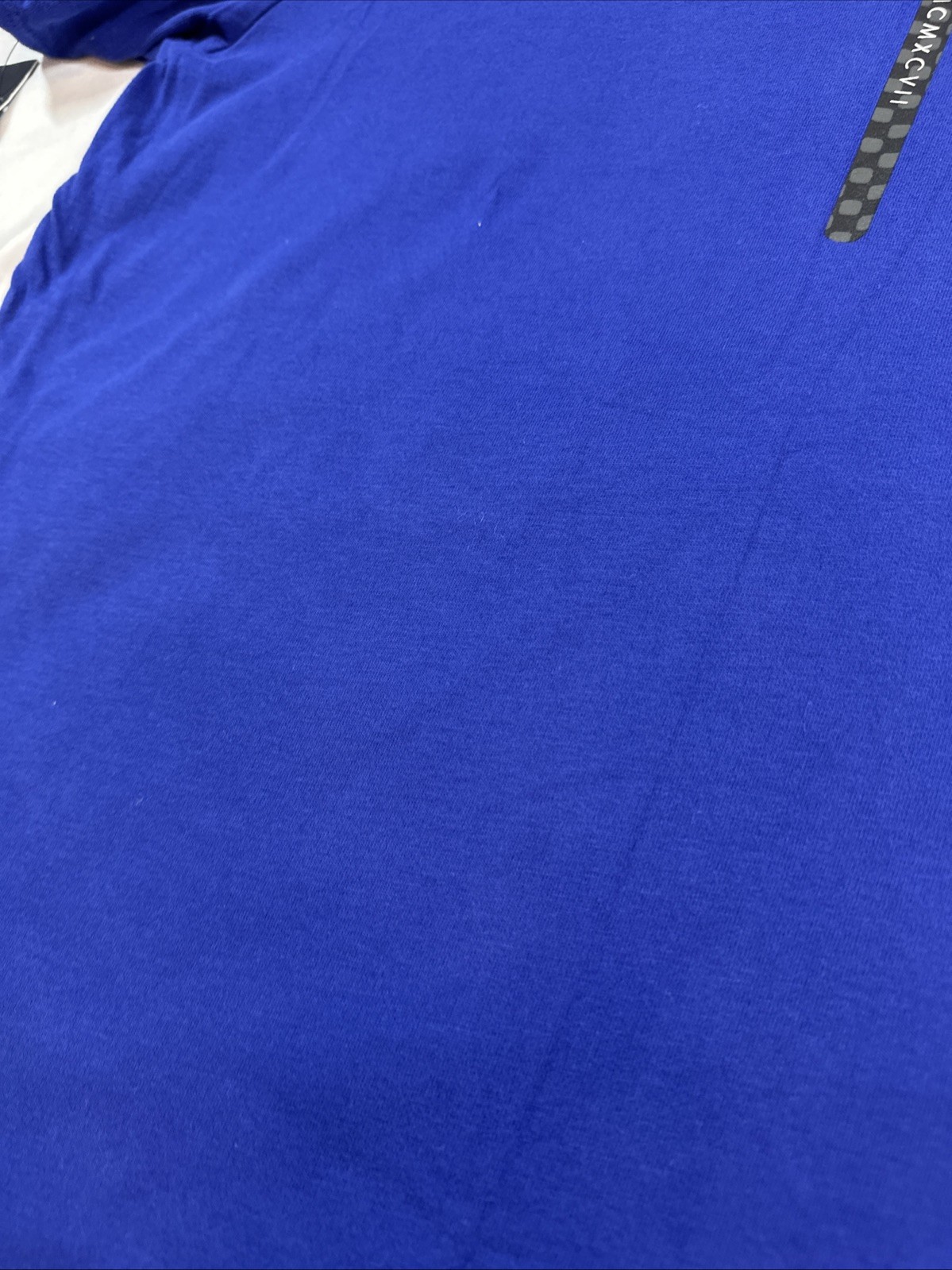 Nike NSW T-Shirt Tee Men Large Blue 867218 455 Foamposite One New