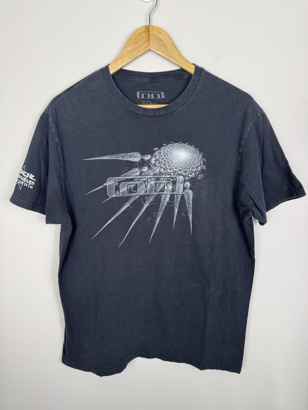 Tool 2021 Spectre Spike Band T-Shirt Sz L Los Angeles California Metal Rock