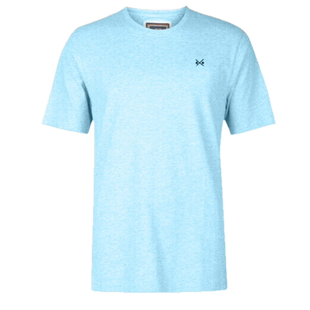 Mens T-shirt Short Sleeve Shirt Crew Neck Plain Casual Top Tee Size S-XXL