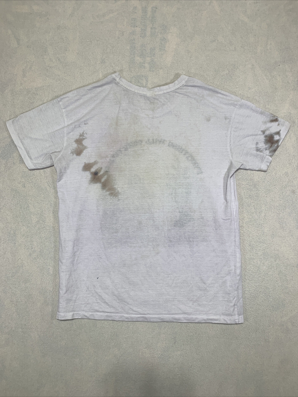 Recycle Threads T-Shirt Mens Large White Everything Will Come Full Circle