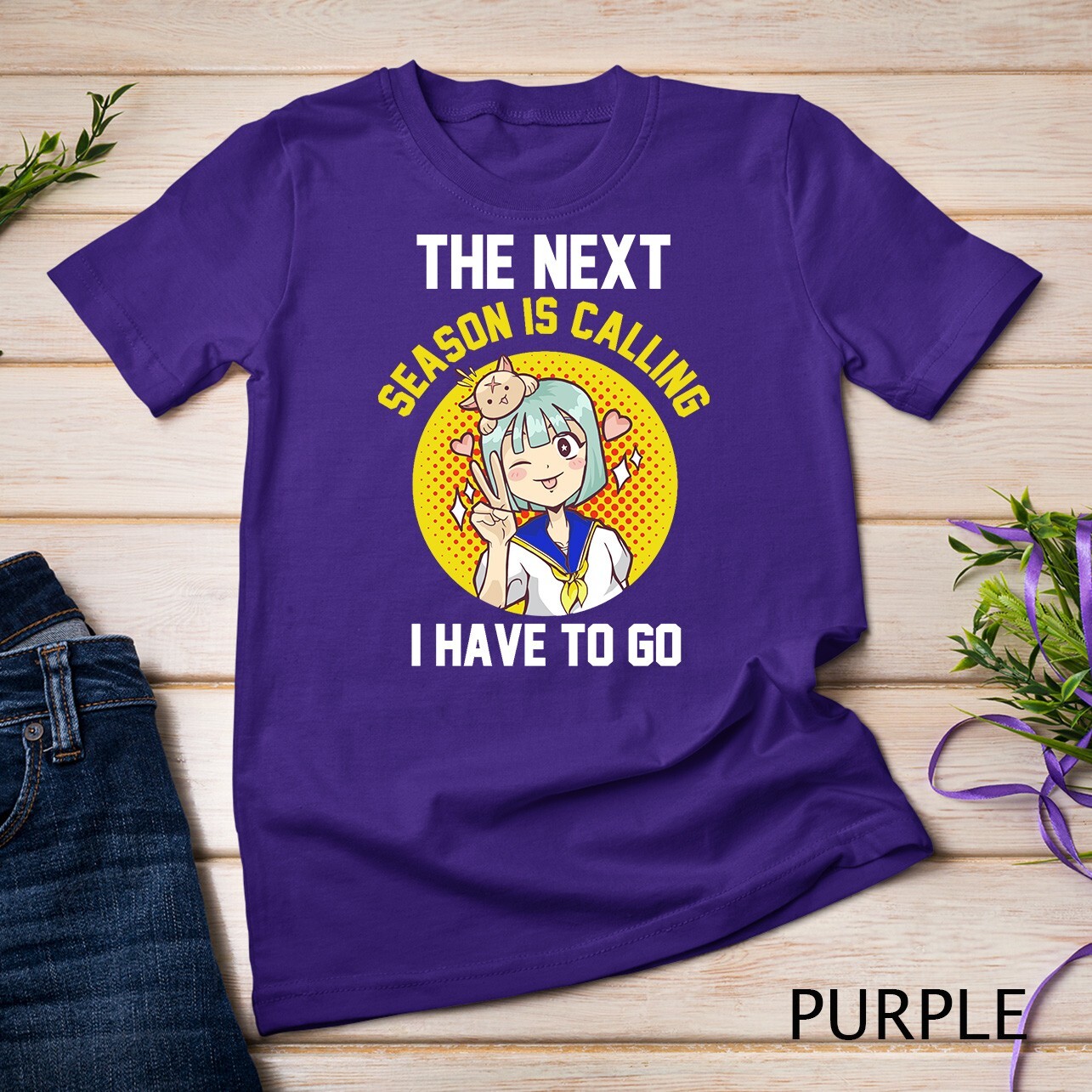 Anime Season Girl T-Shirt Unisex T-shirt