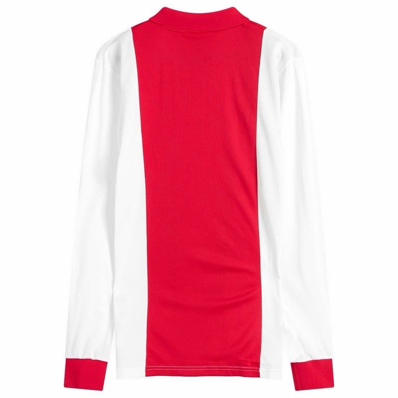 Adidas Ajax Amsterdam Anniversary Jersey White Red JF6340 Slim Fit Multi Size