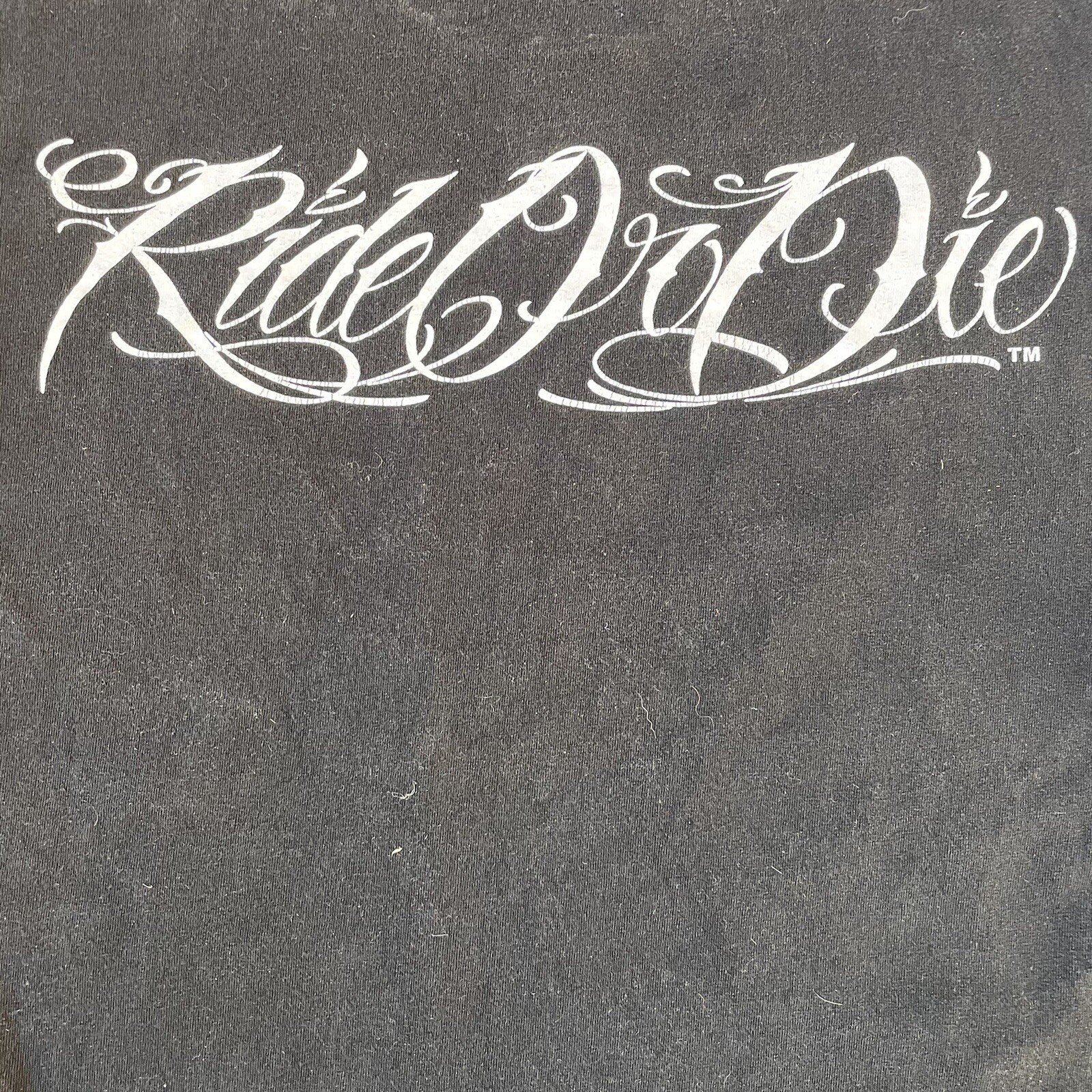 Ride Or Die Black Large T Shirt Graphic Print Tee High Stakes 2016 D Gonzales