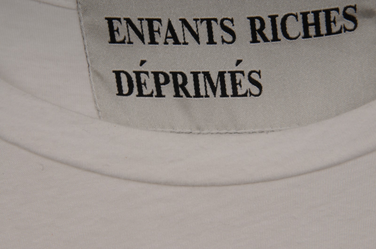 Enfants Riches Deprimes La Passion De Guerir T Shirt Size XL White Cotton ERD