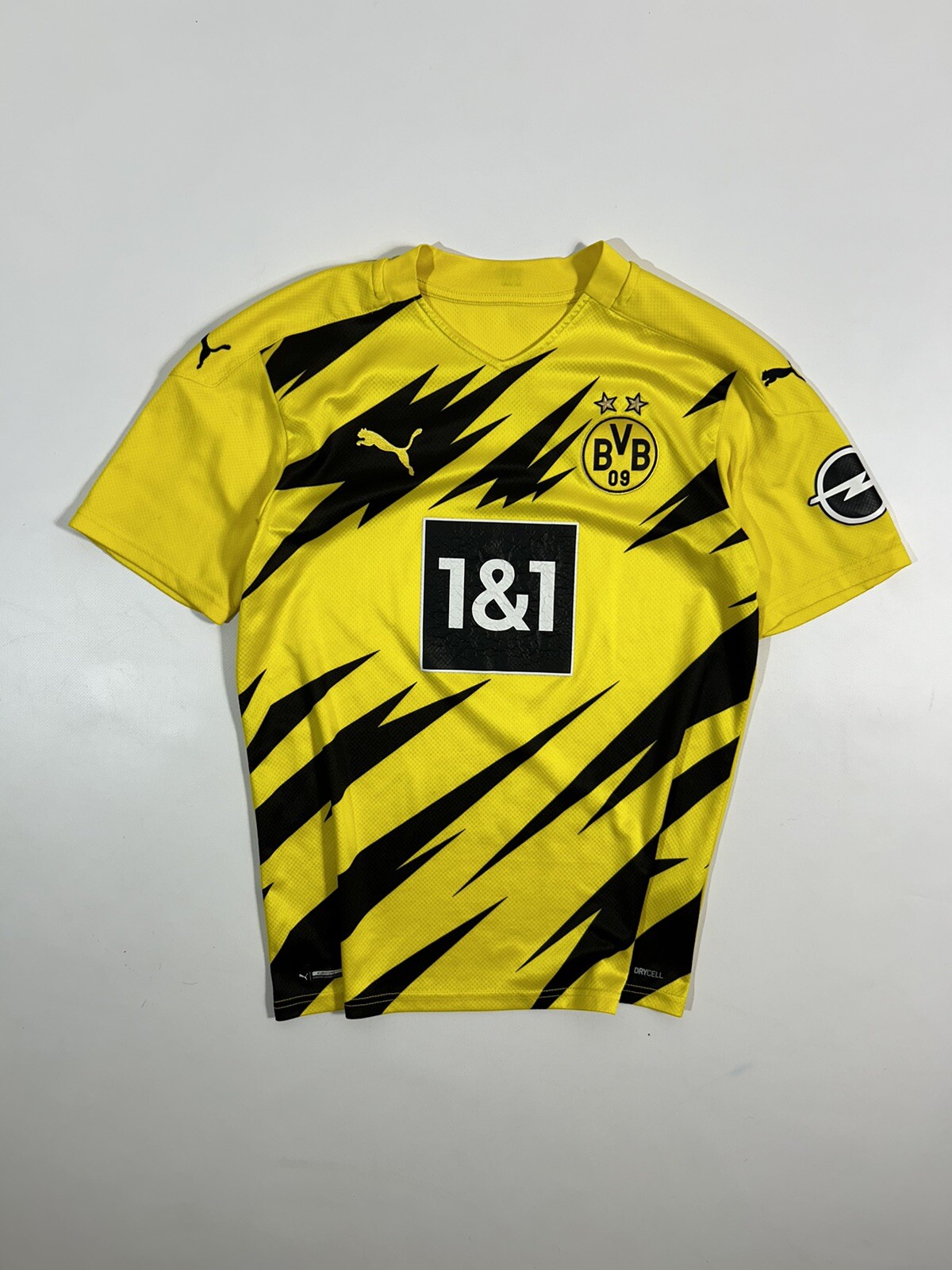 Rare Borussia Dortmund 2020-2021 Home Football Jersey Size M #9 Haaland