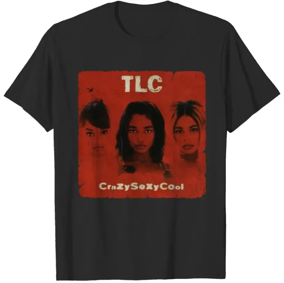 TLC CrazySexyCool 90s R&B Girl Group Vintage Music T-Shirt