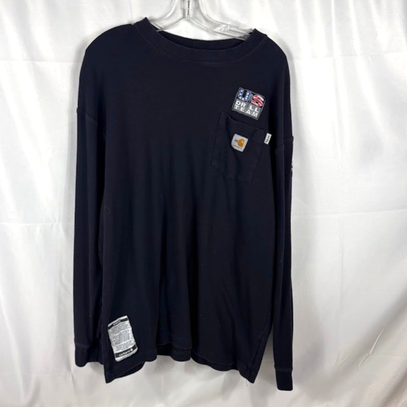 Carhartt FR XL Long Sleeve Shirt Pocket Tee