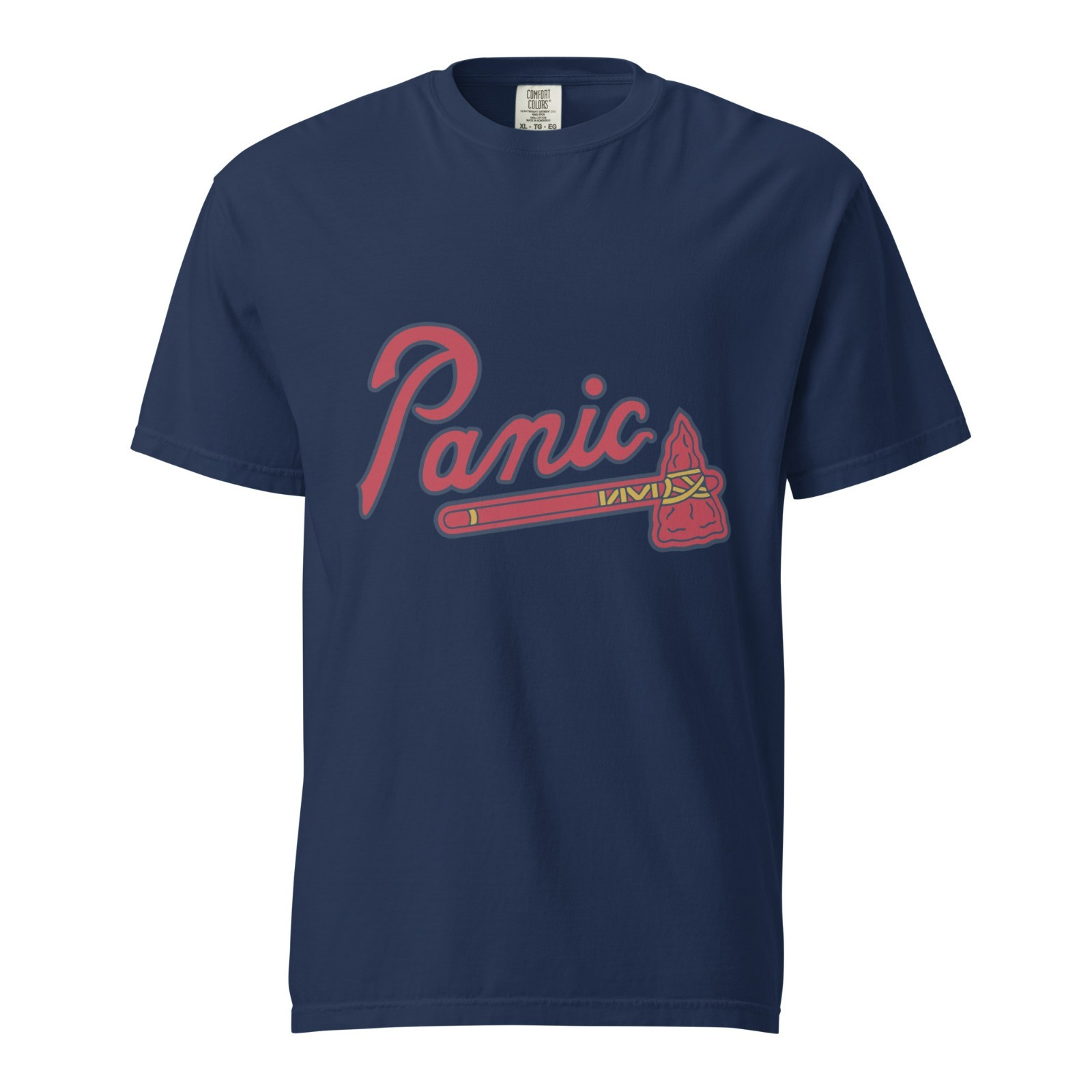 Widespread Panic / Atlanta Braves Classic Logo Comfort Colors Unisex T-Shirt