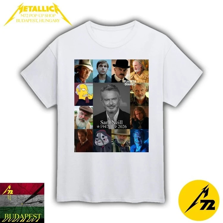 Sam Neill Fan Tribute Shirt – 1947-2026 Graphic Tee L1003