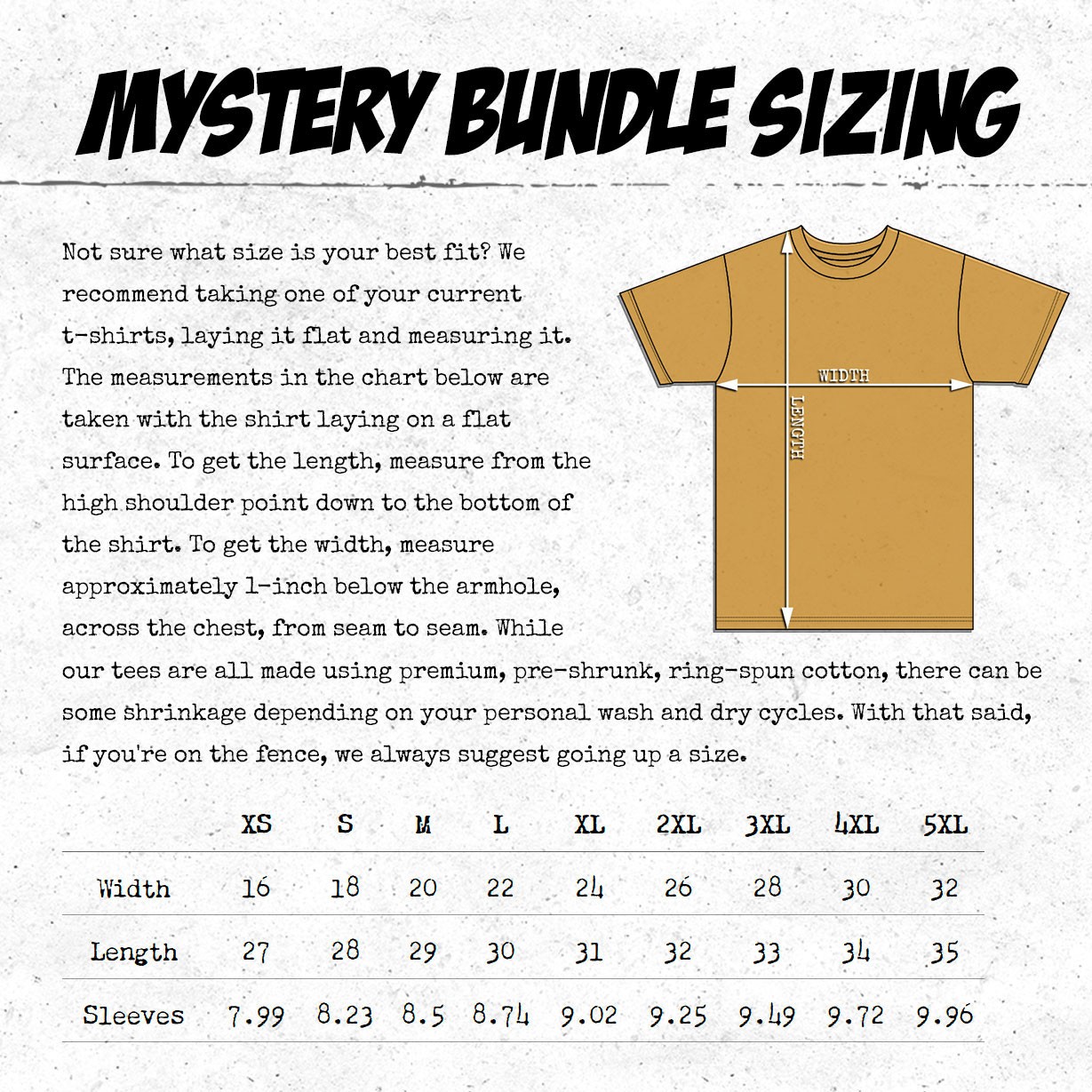 Psyne T-Shirt Mystery Bundle: Five Vintage Style Tees For Just $9.99 Each!